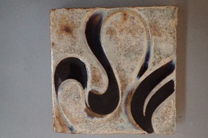 Alexandre BIGOT (1862-1927). Set of 12 rectangular...