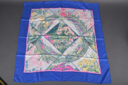 HERMES. Silk twill 