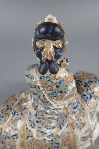 Japan, Meiji period
Two glazed stoneware...