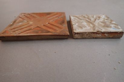 Alexandre BIGOT (1862-1927). Set of 13 rectangular...