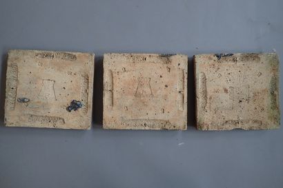 Alexandre BIGOT (1862-1927). Set of three...