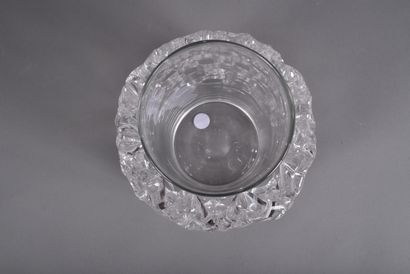 BAROVIER TOSO in Murano. Cylindrical glass...
