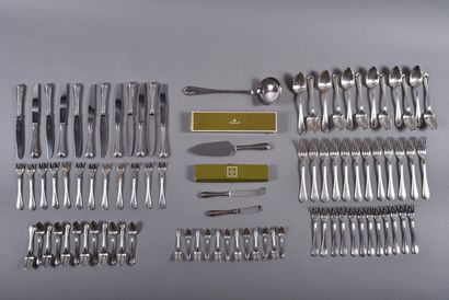 CHRISTOFLE. Spatours model silver-plated...