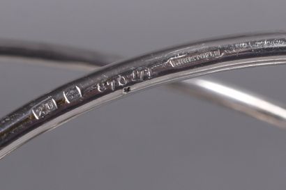 CHRISTOFLE. Silver-plated metal plate warmer,...