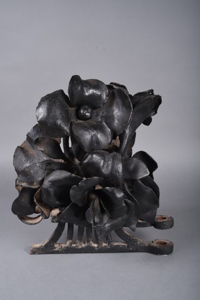 Richard DESVALLIERES (1893-1962). Wrought...