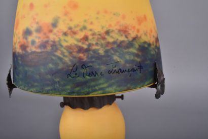 Le Verre Français. Yellow, green and blue...