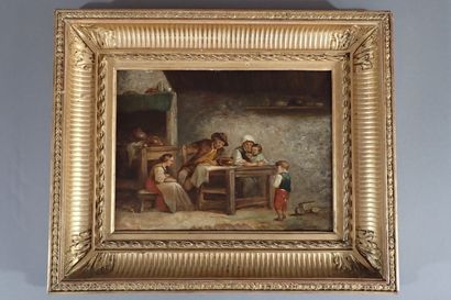 French school of the 19th century. 