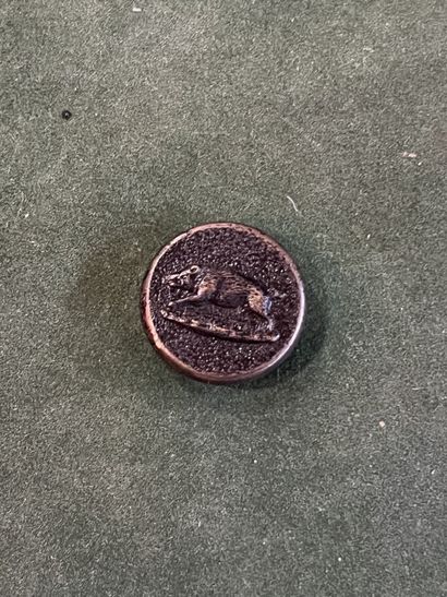 NOR. Bouton de gilet de l’équipage de Brionne...