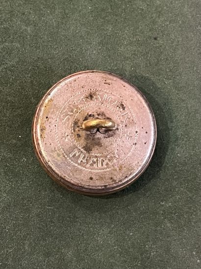 ORL. Bouton de tenue de l’équipage de Villiers...