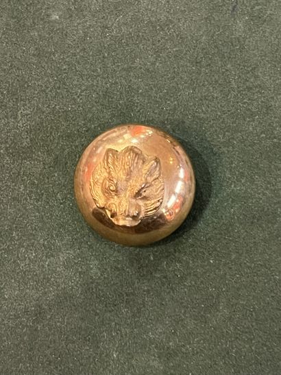 ORL. Bouton de gilet de l’équipage de La...