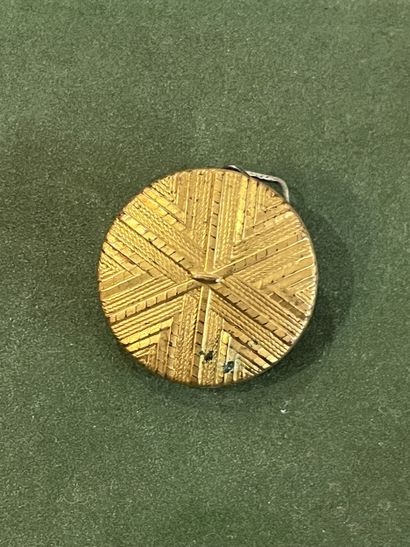FC. Bouton de tenue de l’équipage Marenches...