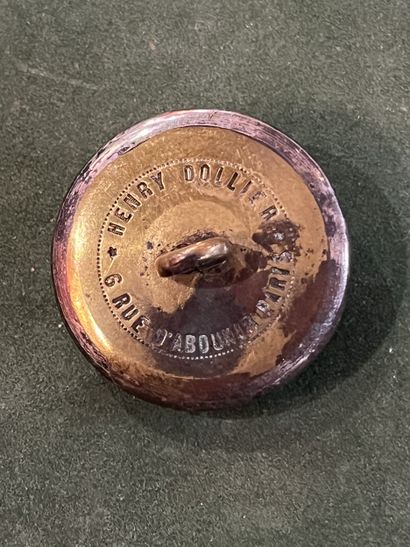 AUV. Bouton de tenue rallye Milhars (1895-1905)Comte...