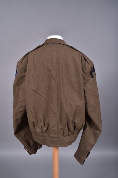 US- Blouson Ike Jacket en serge de laine...