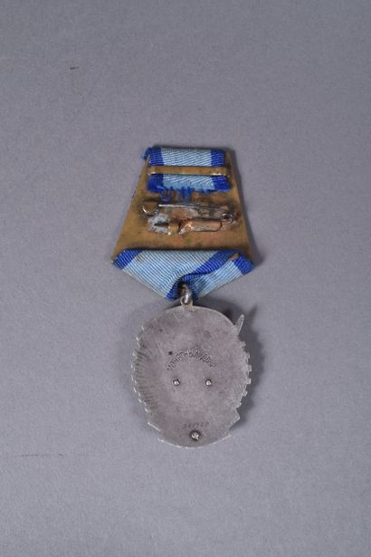 USSR. Order of the Red Labor Flag in silver...