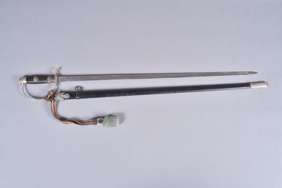All. Sabre de la Police. Fusée en corne avec...