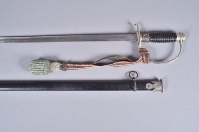 All. Sabre de la Police. Fusée en corne avec...