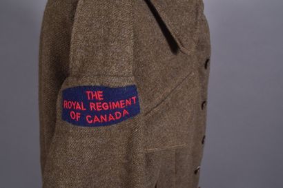 Can- Uniforme Battle dress canadien en laine...