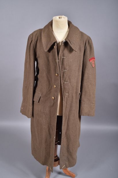Capote modèle 1938 des troupes coloniales...