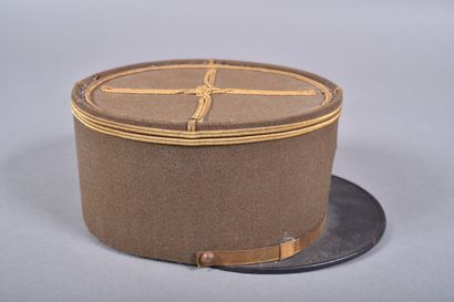 Fr- Képi de lieutenant Interprète, bandeau...
