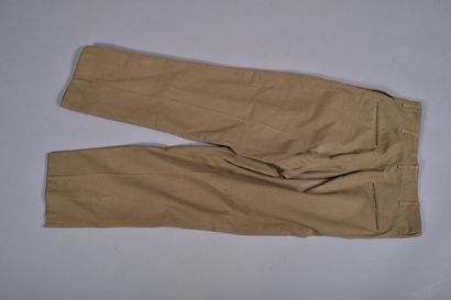 US- Pantalon en laine moutarde M-1937, avec...