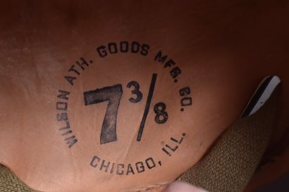 US- Casque de tankiste M-1938 en fibre vulcanisée...
