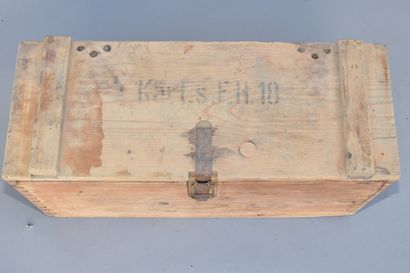 All- Caisse à munition pour charges de canon...