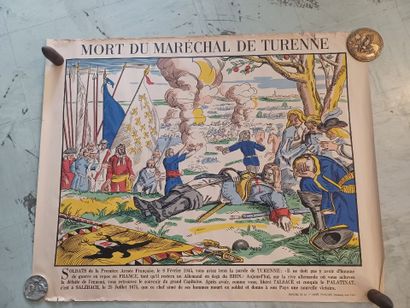 « Mort du Maréchal de Turenne» et «Les fortifications...