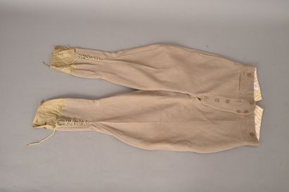 Fr- Culotte mastic modèle 1929 pour officier,...