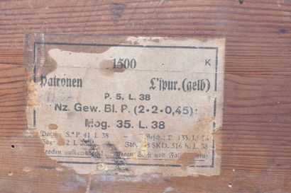 ALL- Caisse à munitions en bois pour 1500...