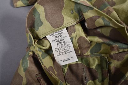 US- Pantalon de combat en toile HBT bariolée...