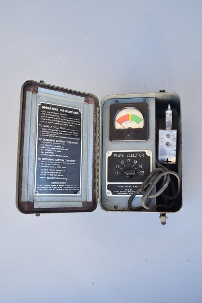 US- Testeur de batterie QM. Model 3-41 en...