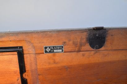All- Grande caisse de stockage 17 E en bois,...