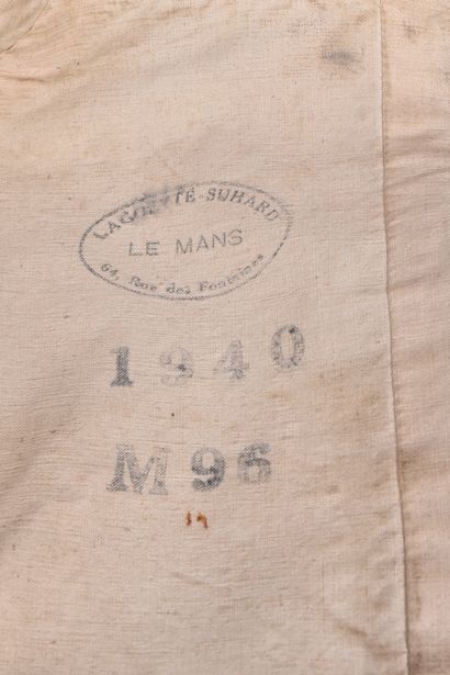 Uniforme de Zouave : vareuse modèle 1938...