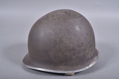 US-Casque M1. Coque en acier peint OD avec...