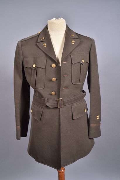 US- Veste de sortie d’un capitaine de l’Ordnance...