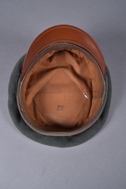 ALL. Casquette de sous officier Panzer. En...