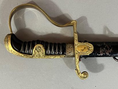 All. Sabre d'officier de la WH, garde à la...