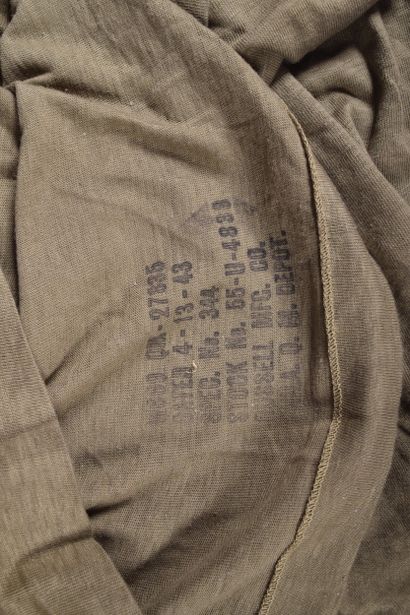 US- Lot de linge de corps de G.I.’s : Caleçon...