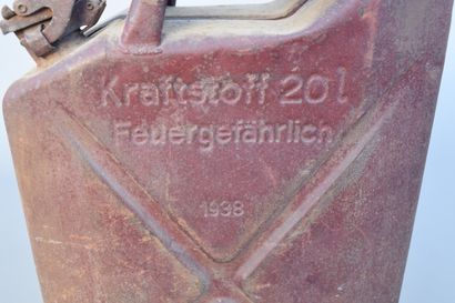 ALL- Jerrican fabrication Schwelm 1938, repeint...