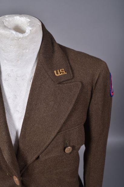 US- Uniforme de WAAC. Veste de service en...
