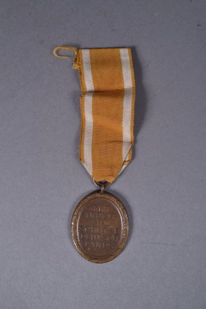 ALL. Atlantic Wall medal, with ribbon. B...