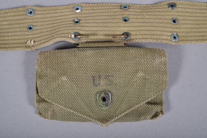 US- Ceinturon M-1936 et pochette à pansement...