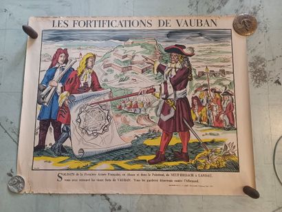 « Mort du Maréchal de Turenne» et «Les fortifications...