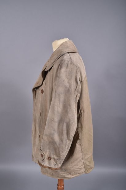 US- Veste Mackinaw en toile doublée de laine....