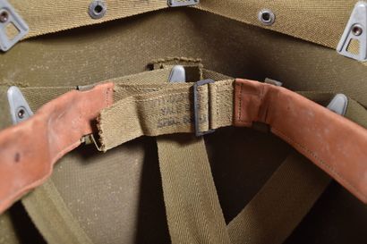 US- Liner de casque en fibre compressée recouvert...