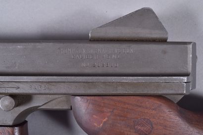 Pistolet Mitrailleur THOMSON M1. Fabrication...