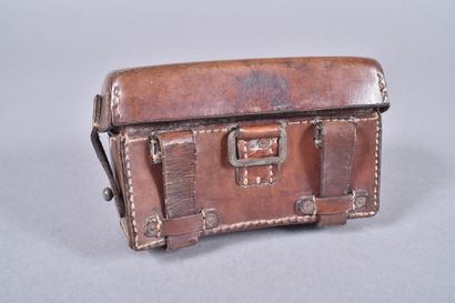 All- Sacoche d’infirmier R en cuir brun,...