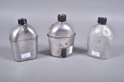 US-Trois bidons M-1910 : un en alu AGM Co...