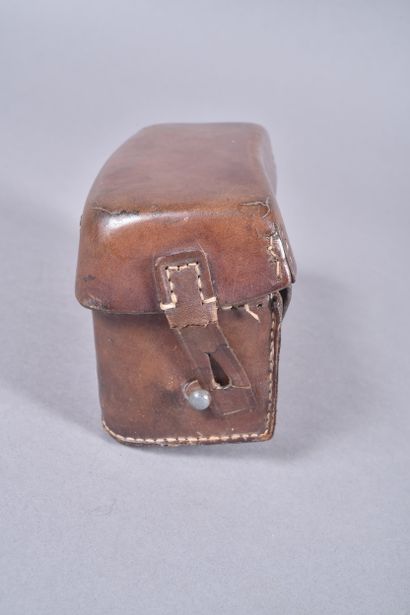 All- Sacoche d’infirmier R en cuir brun,...