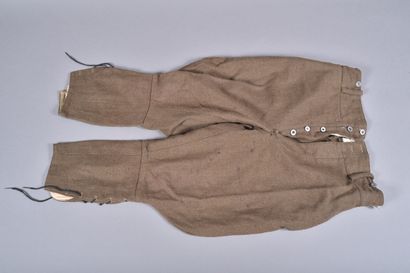 Fr- Pantalon droit d’officier en drap fin...